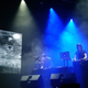 Un concierto con el duo de música electrónica Orphx celebrado en la sala LIVELab de la universidad.